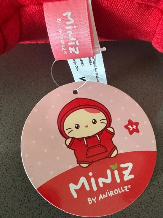 Miniz by Anirollz Kittiroll with Hoodie Plush / Kawaii / Limited Edition 11” NEW - Picture 15 of 16